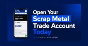Open your scrap metal trade account with Countrywide Metals for business recycling services in Birmingham and Solihull.