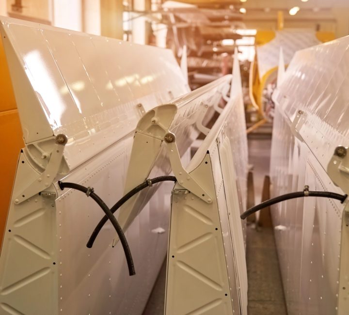 Aircraft parts recycling